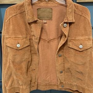 American Eagle corduroy cropped jacket